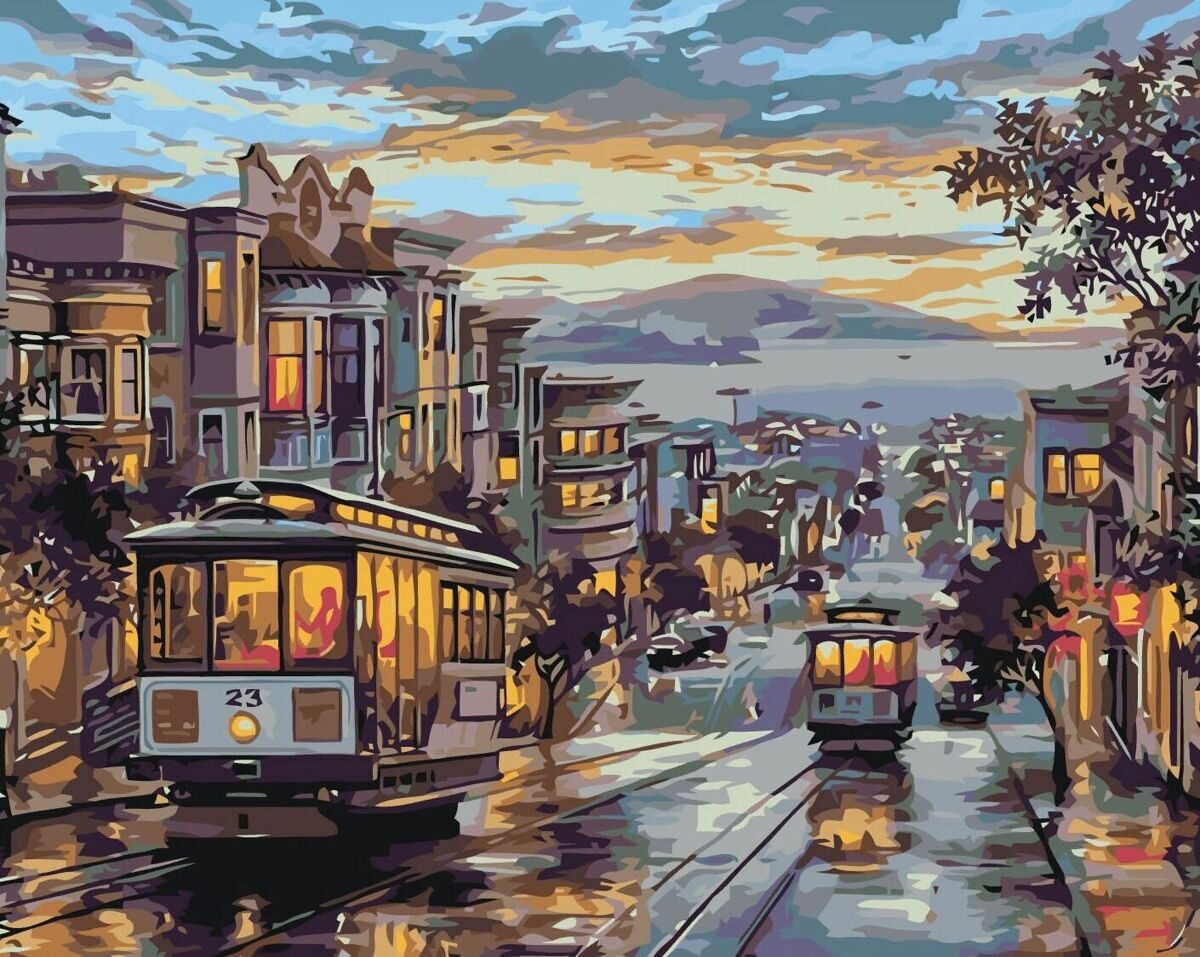 Евгений Лушпин Сан Франциско трамвай